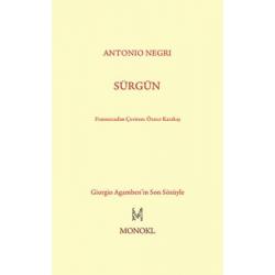 Sürgün - Antonio Negri