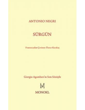 Sürgün - Antonio Negri